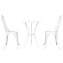 Juego Bistro de Jardín 3 pcs Aluminio