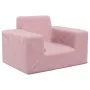 Kinder-Sofa aus weichem rosa Plüsch von vidaXL, Baby- und Kleinkindmöbel - Ref: Foro24-341814, Preis: 39,74 €, Rabatt: %