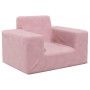 Sofá para niños felpa suave rosa by vidaXL, Baby and Toddler Furniture - Ref: Foro24-341814, Price: 39,23 €, Discount: %