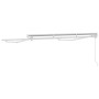 Marco de toldo Manual Blanco 2.5 x 2 m