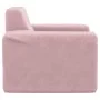 Kinder-Sofa aus weichem rosa Plüsch von vidaXL, Baby- und Kleinkindmöbel - Ref: Foro24-341814, Preis: 39,74 €, Rabatt: %