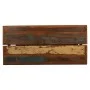 Bar furniture 5 pieces solid recycled wood genuine leather by vidaXL, Furniture sets for kitchens and dining rooms - Ref: For...