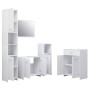 Juego de muebles de baño 4 piezas blanco de vidaXL, Muebles de baño - Ref: Foro24-3071711, Precio: 228,87 €, Descuento: %