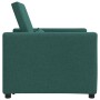 Sofá Cama Individual Verde oscuro 90 x 165 x 87 cm tela