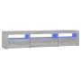 TV-Schrank mit LED-Leuchten Sonomagrau 195x35x40 cm von vidaXL, TV-Möbel - Ref: Foro24-3152744, Preis: 129,83 €, Rabatt: %