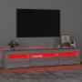 TV-Schrank mit LED-Leuchten Sonomagrau 195x35x40 cm von vidaXL, TV-Möbel - Ref: Foro24-3152744, Preis: 129,83 €, Rabatt: %