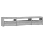 TV-Schrank mit LED-Leuchten Sonomagrau 195x35x40 cm von vidaXL, TV-Möbel - Ref: Foro24-3152744, Preis: 129,83 €, Rabatt: %