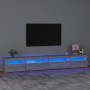 TV-Schrank mit LED-Leuchten Sonomagrau 270x35x40 cm von vidaXL, TV-Möbel - Ref: Foro24-3152752, Preis: 170,95 €, Rabatt: %