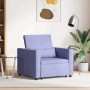 Sofá Cama Individual Azul vaquero 90 x 165 x 87 cm tela