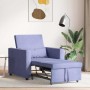 Sofá Cama Individual Azul vaquero 90 x 165 x 87 cm tela