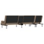 Sofá cama en forma de L cuero sintético capuchino 255x140x70 cm von vidaXL, Sofas - Ref: Foro24-3157268, Preis: 461,65 €, Rab...