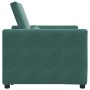 Sofá Cama Individual Verde oscuro 90 x 165 x 87 cm Terciopelo