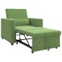 Sofá Cama Individual Verde claro 90 x 165 x 87 cm Terciopelo