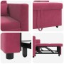Sofá Cama Individual Rojo vino tinto 90 x 165 x 87 cm