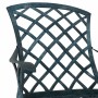 Silla de Jardín Verde 61 x 60.5 x 93cm Aluminio