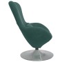Sillón huevo Verde oscuro 63 x 73 x 90 cm Terciopelo