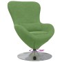 Sillón huevo Verde claro 63 x 73 x 90 cm Terciopelo