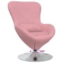 Sillón huevo Rosa 63 x 73 x 90 cm Terciopelo