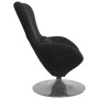 Sillón huevo Negro 63 x 73 x 90 cm Terciopelo