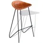Küchenhocker 6 Einheiten aus echtem braunem Leder von vidaXL, Küchenhocker - Ref: Foro24-276366, Preis: 720,05 €, Rabatt: %