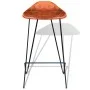 Küchenhocker 6 Einheiten aus echtem braunem Leder von vidaXL, Küchenhocker - Ref: Foro24-276366, Preis: 720,05 €, Rabatt: %