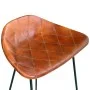 Küchenhocker 6 Einheiten aus echtem braunem Leder von vidaXL, Küchenhocker - Ref: Foro24-276366, Preis: 720,05 €, Rabatt: %
