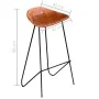 Küchenhocker 6 Einheiten aus echtem braunem Leder von vidaXL, Küchenhocker - Ref: Foro24-276366, Preis: 720,05 €, Rabatt: %