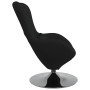 Sillón huevo Negro 63 x 73 x 90 cm tela