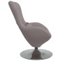 Sillón huevo Taupé 63 x 73 x 90 cm tela