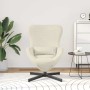 Sillón huevo Crema 63 x 73 x 90 cm Terciopelo