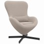 Sillón huevo Gris claro 63 x 73 x 90 cm