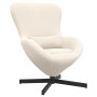 Sillón huevo Crema 63 x 73 x 90 cm