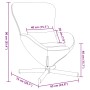 Sillón huevo Crema 63 x 73 x 90 cm