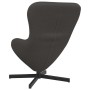 Sillón huevo Gris oscuro 63 x 73 x 90 cm