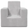 Hellgraues Kindersofa aus weichem Plüsch von vidaXL, Baby- und Kleinkindmöbel - Ref: Foro24-341834, Preis: 33,86 €, Rabatt: %