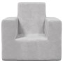 Light gray soft plush children's sofa by vidaXL, Baby and Toddler Furniture - Ref: Foro24-341834, Price: 37,27 €, Discount: %
