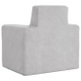 Light gray soft plush children's sofa by vidaXL, Baby and Toddler Furniture - Ref: Foro24-341834, Price: 37,27 €, Discount: %