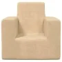 Cream soft plush children's sofa by vidaXL, Baby and Toddler Furniture - Ref: Foro24-341836, Price: 26,02 €, Discount: %