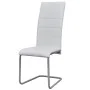 Cantilever dining chairs 4 units white synthetic leather by vidaXL, dining chairs - Ref: Foro24-242288, Price: 196,87 €, Disc...