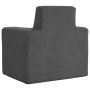 Kinder-Sofa aus weichem anthrazitgrauem Plüsch von vidaXL, Baby- und Kleinkindmöbel - Ref: Foro24-341835, Preis: 37,67 €, Rab...