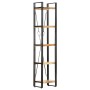 5-stufiges Regal aus massivem Mangoholz, 40 x 30 x 180 cm von vidaXL, Bücherregale und Regale - Ref: Foro24-320616, Preis: 18...