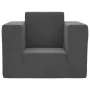Anthrazitgraues Kinderschlafsofa aus weichem Plüsch von vidaXL, Baby- und Kleinkindmöbel - Ref: Foro24-341847, Preis: 42,20 €...