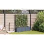 Maceta de jardín con enrejado 3 pcs Gris claro en Maceteros y jardineras | Comprar online en Foro24
