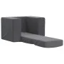 Anthrazitgraues Kinderschlafsofa aus weichem Plüsch von vidaXL, Baby- und Kleinkindmöbel - Ref: Foro24-341847, Preis: 42,20 €...
