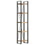 5-stufiges Regal aus massivem Mangoholz, 40 x 30 x 180 cm von vidaXL, Bücherregale und Regale - Ref: Foro24-320616, Preis: 18...