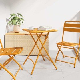 Mesa de Jardín Mostaza 55 x 55 x 73 cm