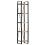5-stufiges Regal aus massivem Mangoholz, 40 x 30 x 180 cm von vidaXL, Bücherregale und Regale - Ref: Foro24-320616, Preis: 18...
