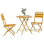 Conjunto bistro 3 pcs Mostaza Acero