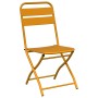 Conjunto bistro 3 pcs Mostaza Acero