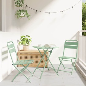 Conjunto bistro 3 pcs Menta Claro Acero